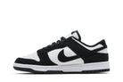 Tênis Nike Dunk Low Suede Panda Preto vista traseira