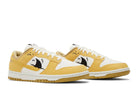 Tênis Nike Dunk Low Sun Club Amarelo detalhe do material