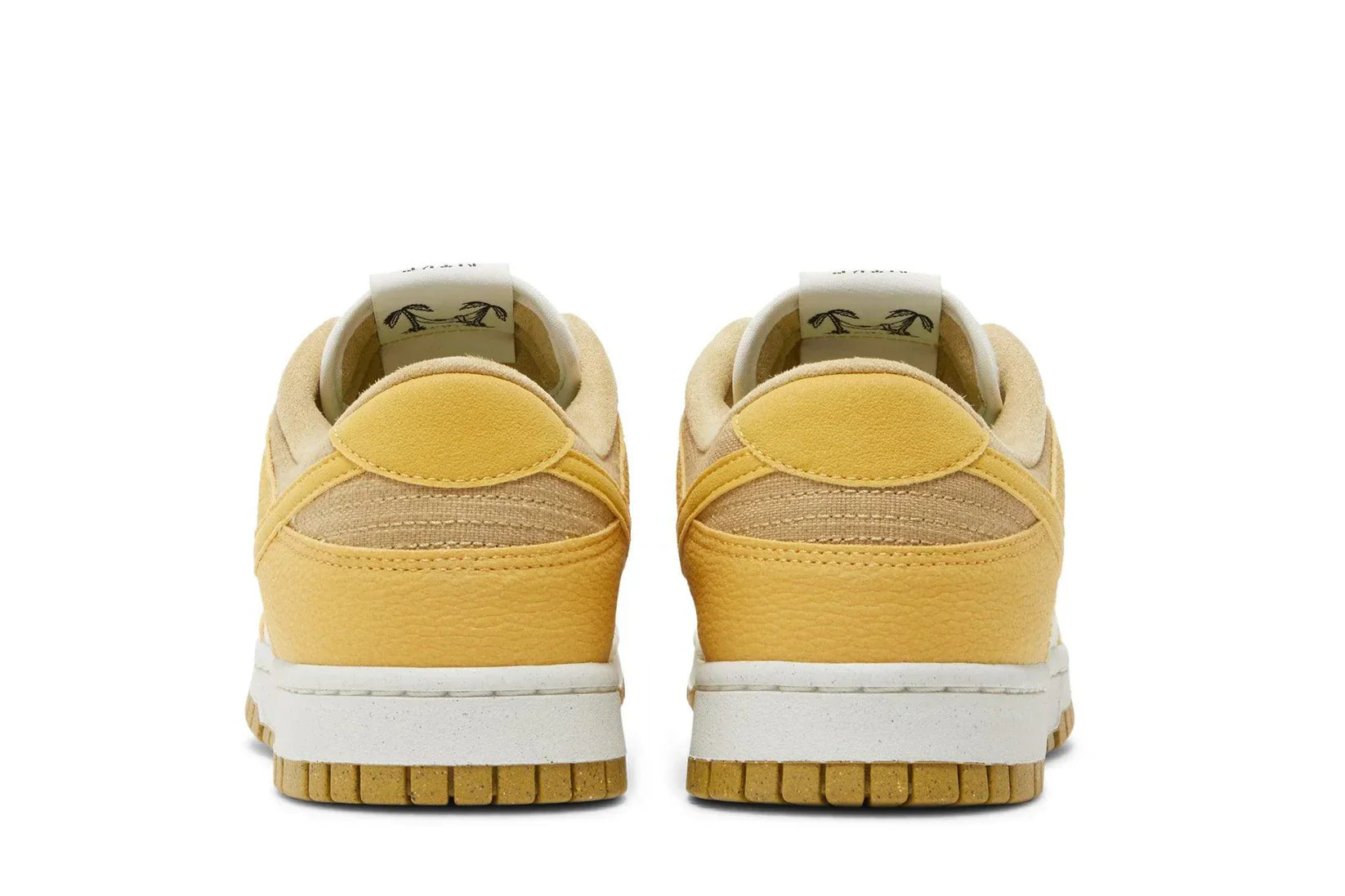 Tênis Nike Dunk Low Sun Club Amarelo detalhe lateral