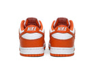 Tênis Nike Dunk Low Syracuse Laranja detalhe do material