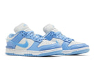 Tênis Nike Dunk Low Twist University Blue Azul vista superior