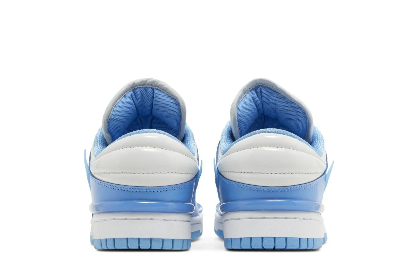 Tênis Nike Dunk Low Twist University Blue Azul detalhe do material