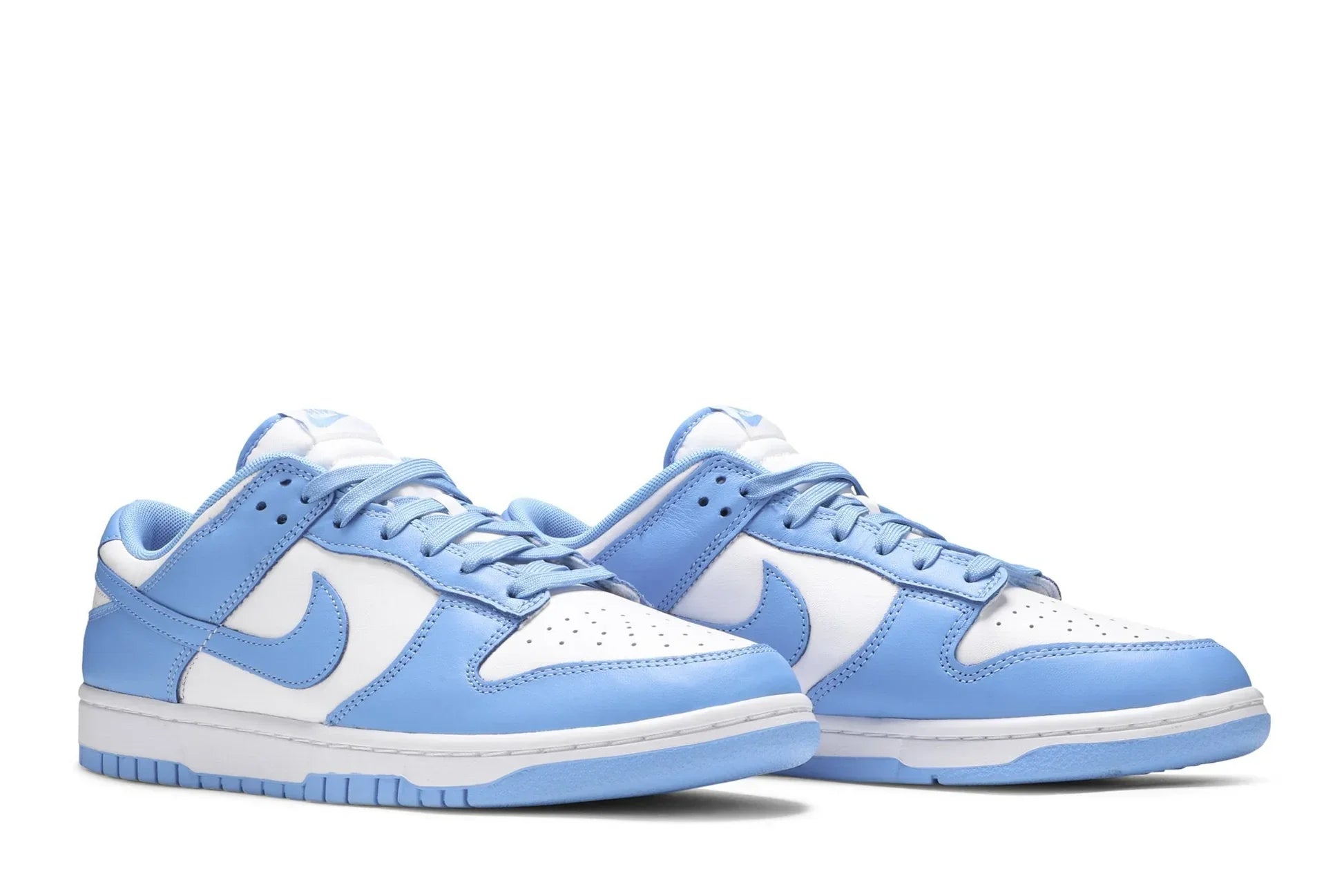 Tênis Nike Dunk Low University Blue Azul vista superior