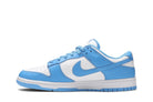 Tênis Nike Dunk Low University Blue Azul detalhe do material