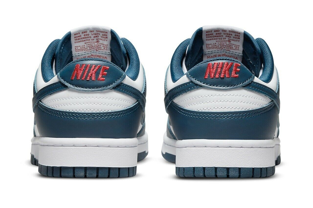 Tênis Nike Dunk Low Valerian Blue detalhe do solado