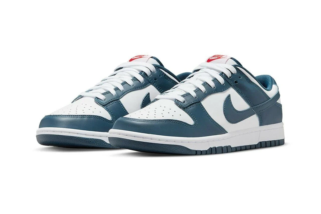 Tênis Nike Dunk Low Valerian Blue vista traseira
