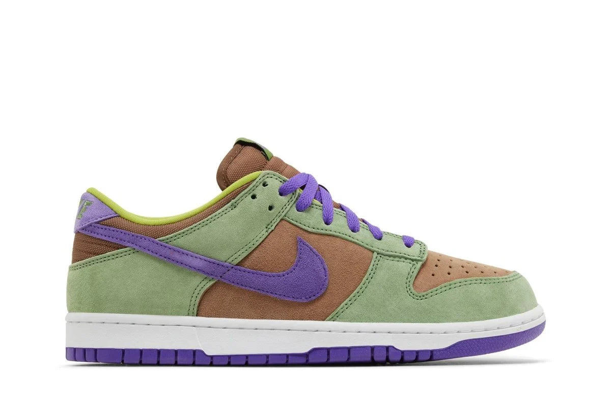 Tênis Nike Dunk Low Veneer Verde vista lateral
