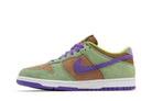 Tênis Nike Dunk Low Veneer Verde detalhe do solado