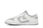Tênis Nike Dunk Low White Neutral Grey Cinza detalhe do solado
