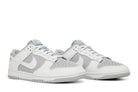 Tênis Nike Dunk Low White Neutral Grey Cinza vista traseira