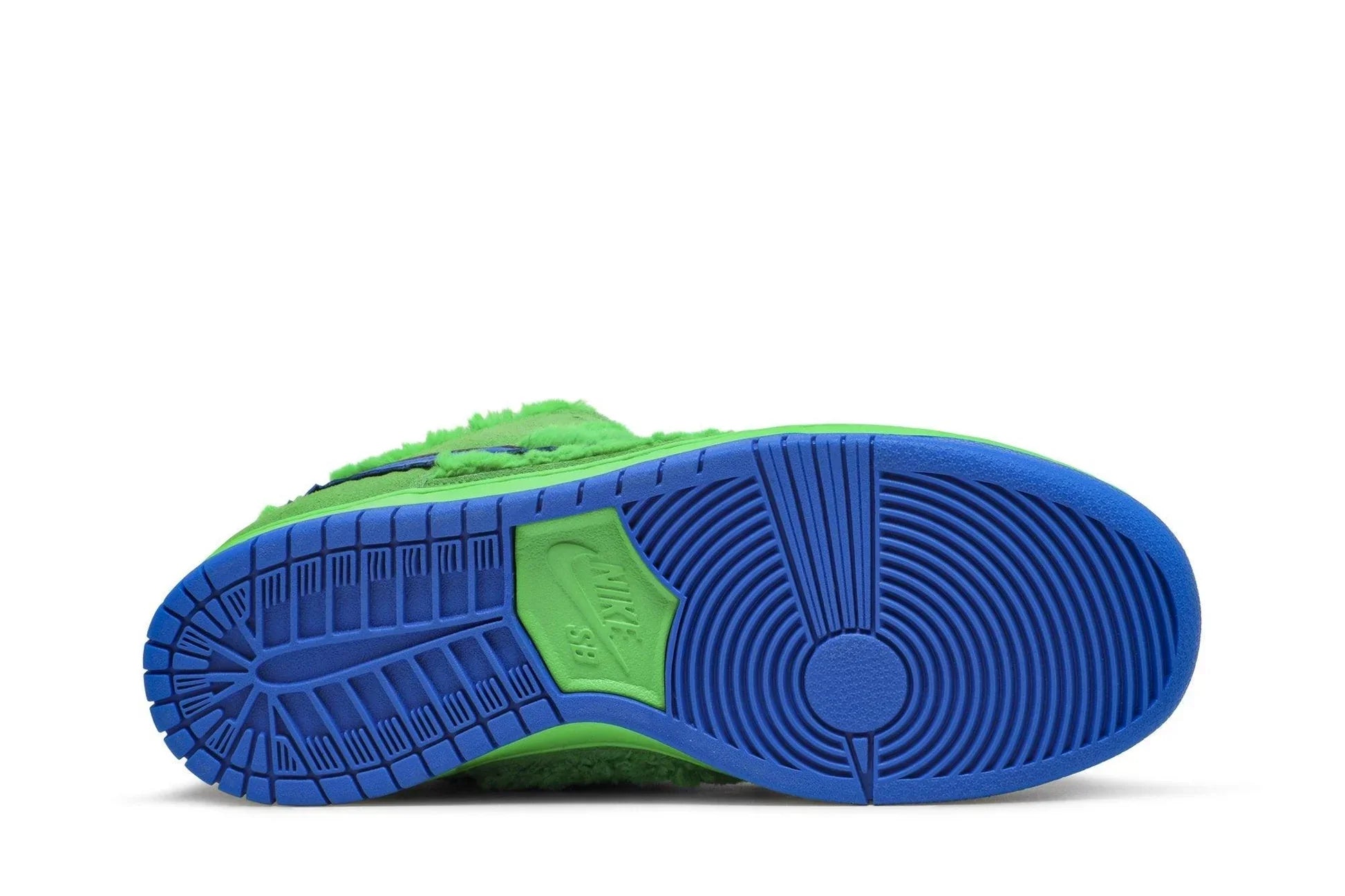 Tênis Nike Dunk SB Grateful Dead Green Verde detalhe do material