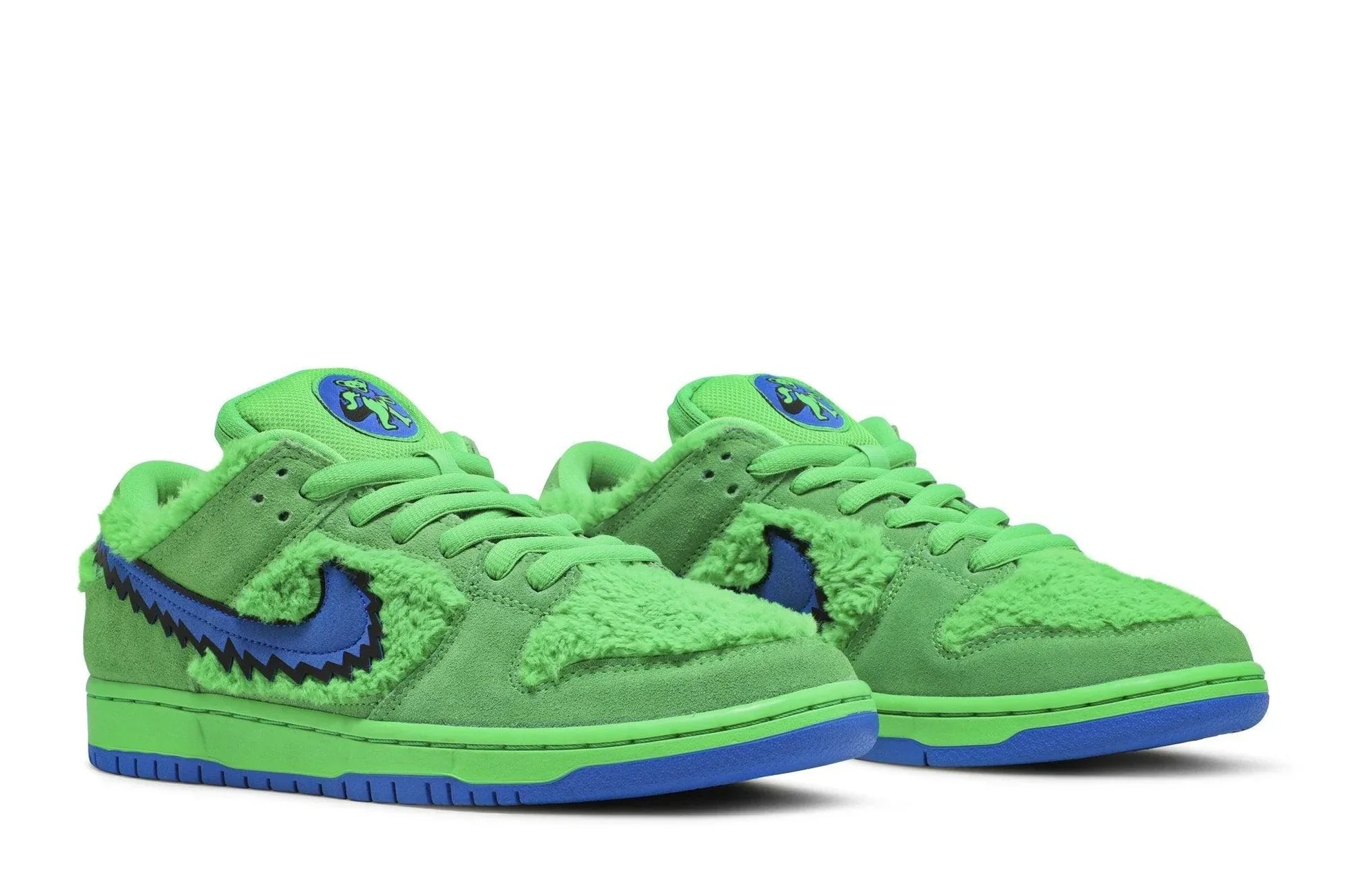 Tênis Nike Dunk SB Grateful Dead Green Verde vista superior