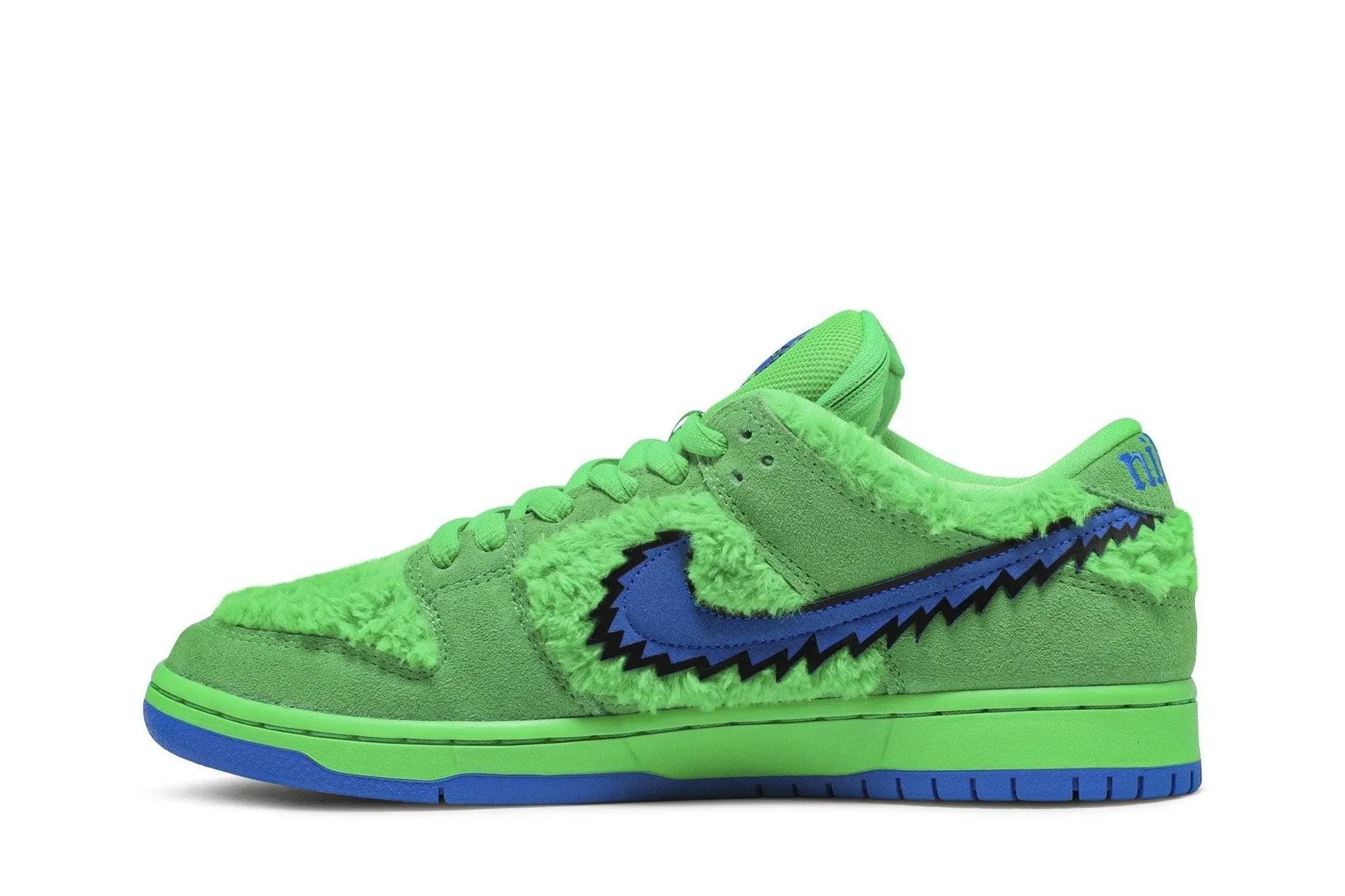Tênis Nike Dunk SB Grateful Dead Green Verde vista traseira