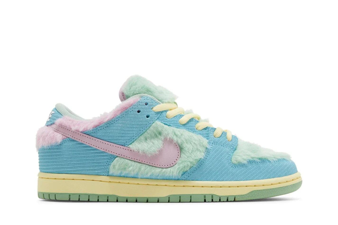 Tênis Nike Dunk Sb x Verdy Visty Azul vista superior