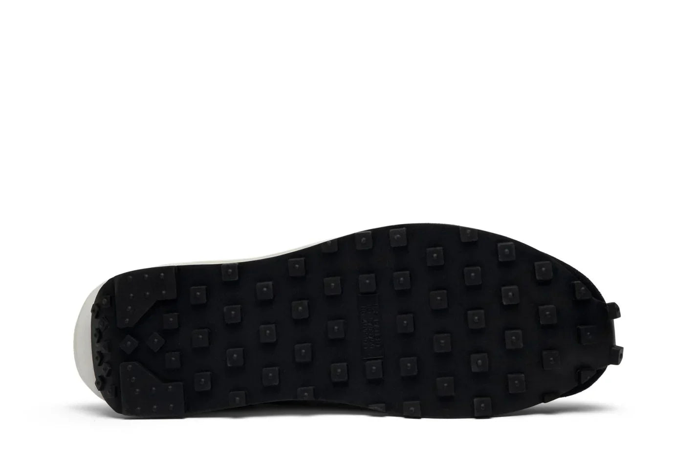 Tênis Nike LD Waffle x Sacai Black Preto vista traseira