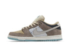 Tênis Nike Sb Dunk Low Big Money Savings Marrom detalhe do material