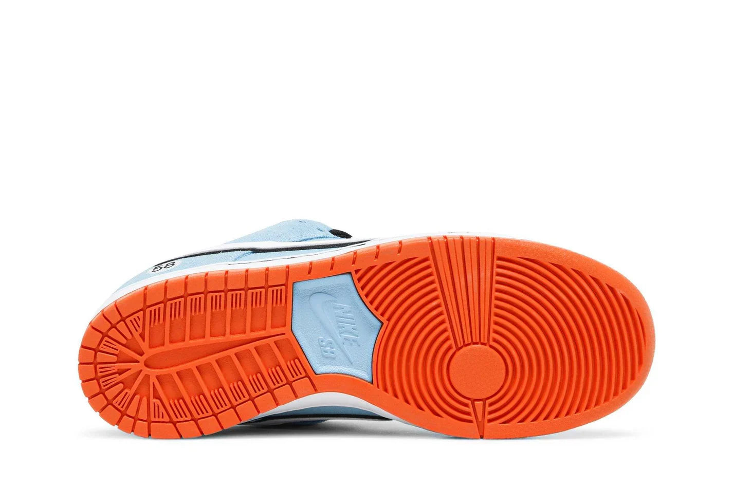 Tênis Nike SB Dunk Low Club 58 Gulf Azul vista traseira