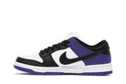 Tênis Nike SB Dunk Low Court Purple Roxo detalhe do material