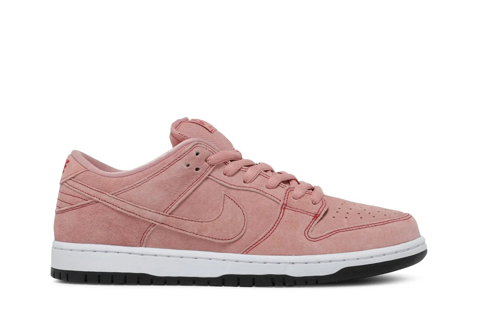 Tênis Nike SB Dunk Low Pink Pig Rosa vista lateral
