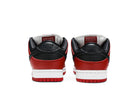 Tênis Nike SB Dunk Low Pro Chicago Vermelho detalhe do material