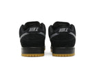 Tênis Nike Sb Dunk Low Pro Grey Black Preto detalhe do solado