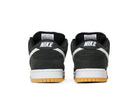 Tênis Nike SB Dunk Low Pro ISO Black Gum Preto vista traseira