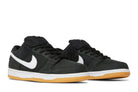 Tênis Nike SB Dunk Low Pro ISO Black Gum Preto vista superior