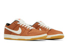 Tênis Nike SB Dunk Low Pro ISO Dark Russet Marrom detalhe do solado