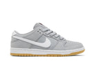 Tênis Nike SB Dunk Low Pro ISO Grey Gum Cinza vista lateral