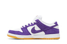 Tênis Nike SB Dunk Low Pro ISO Orange Label Court Purple Roxo vista traseira