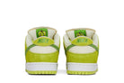 Tênis Nike SB Dunk Low Pro Sour Apple Verde detalhe do material