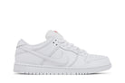 Tênis Nike Sb Dunk Low Pro Triple White Branco detalhe do solado