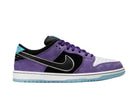 Tênis Nike SB Dunk Low Pro x Hayley Wilson Black and Court Purple Roxo vista lateral