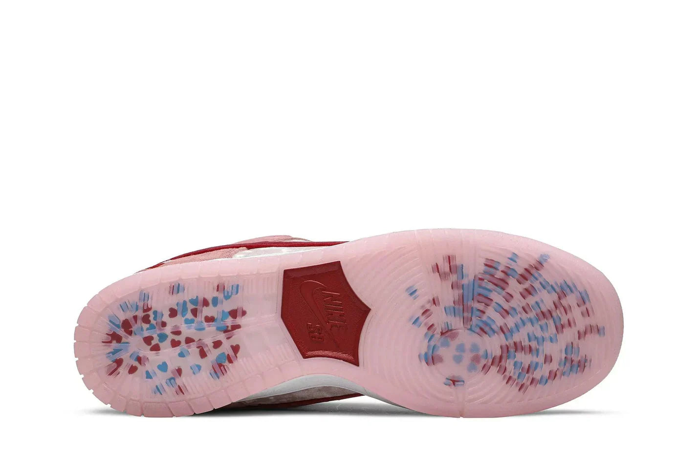 Tênis Nike SB Dunk Low Strangelove Rosa vista traseira