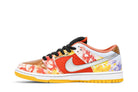 Tênis Nike Sb Dunk Low Street Hawker Colorido detalhe do solado