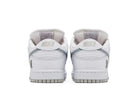 Tênis Nike SB Dunk Low Supreme 94 White Metallic Silver Branco detalhe interno
