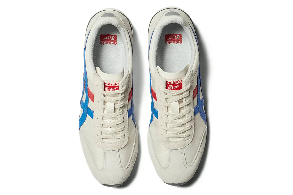 Tênis Onitsuka Tiger California 78 EX Monument Cream/Directoire Blue Off White vista traseira