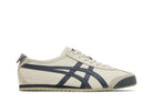 Tênis Onitsuka Tiger México 66 Brich Peacoat Bege vista superior