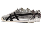 Tênis Onitsuka Tiger Mexico 66 Pure Silver Black Cinza detalhe frontal