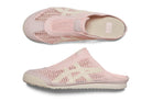 Tênis Onitsuka Tiger Mexico 66 Sabot Crystal Pink Cream Rosa detalhe do material