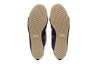 Tênis Onitsuka Tiger Mexico 66 Sabot Iron Navy Cream Azul vista traseira