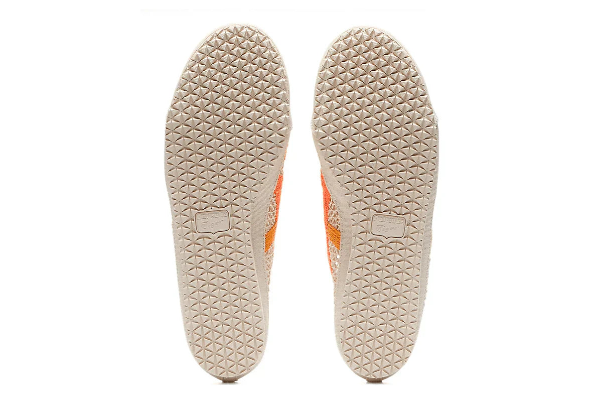 Tênis Onitsuka Tiger Mexico 66 Sabot Oatmeal Habanero Bege vista traseira