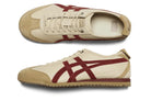 Tênis Onitsuka Tiger Mexico 66 SD Beige Beet Juice Bege detalhe lateral