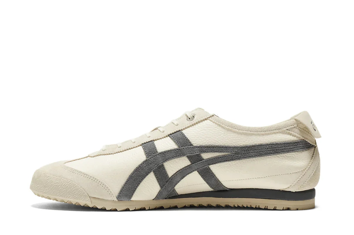 Tênis Onitsuka Tiger Mexico 66 SD Birch Metropolis Bege vista traseira