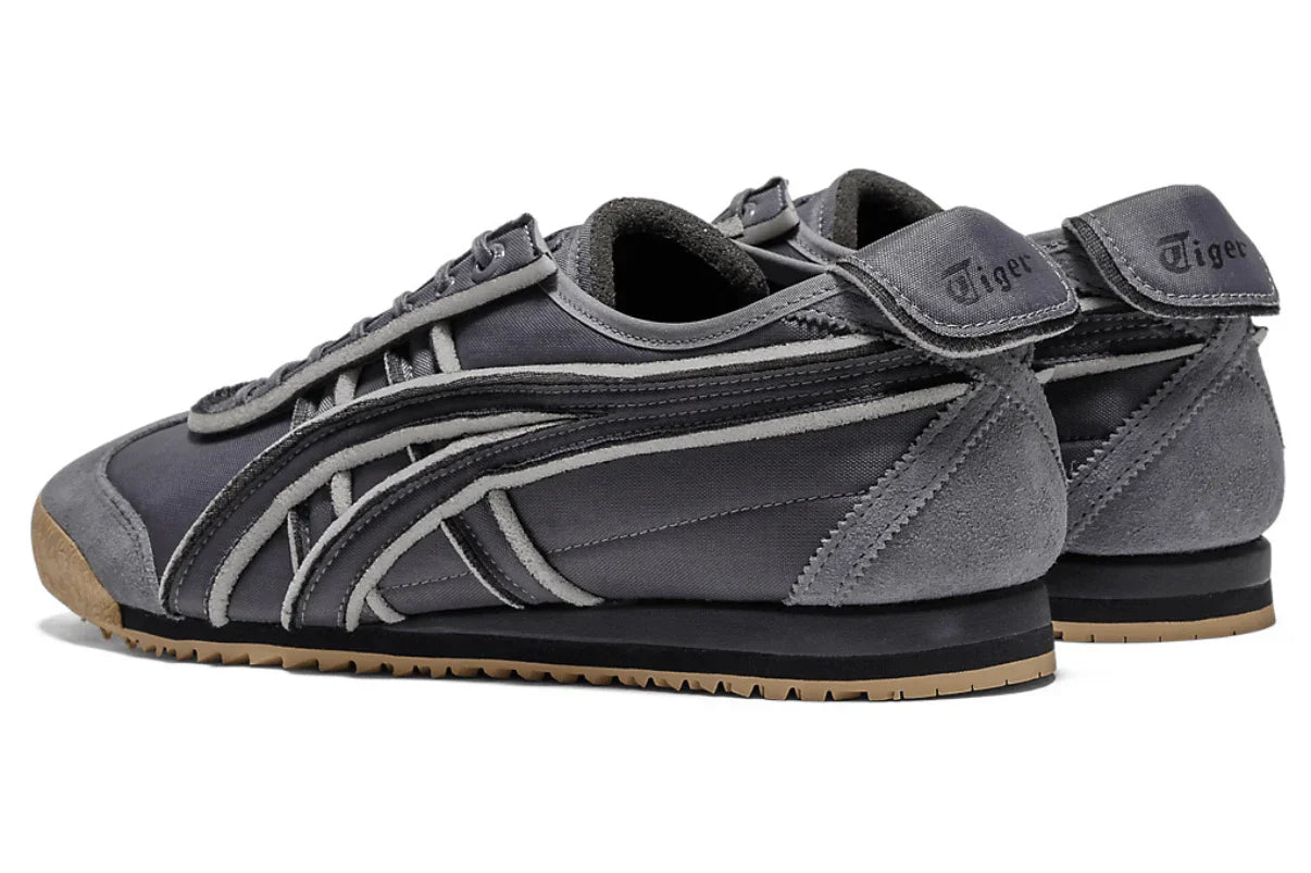 Tênis Onitsuka Tiger Mexico 66 SD Metropolis Cinza detalhe do solado