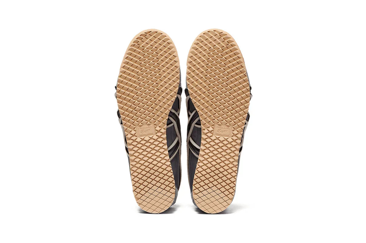 Tênis Onitsuka Tiger Mexico 66 SD Metropolis Cinza detalhe do acabamento