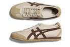 Tênis Onitsuka Tiger Mexico 66 SD Vin Putt Dark Brown Bege detalhe interno