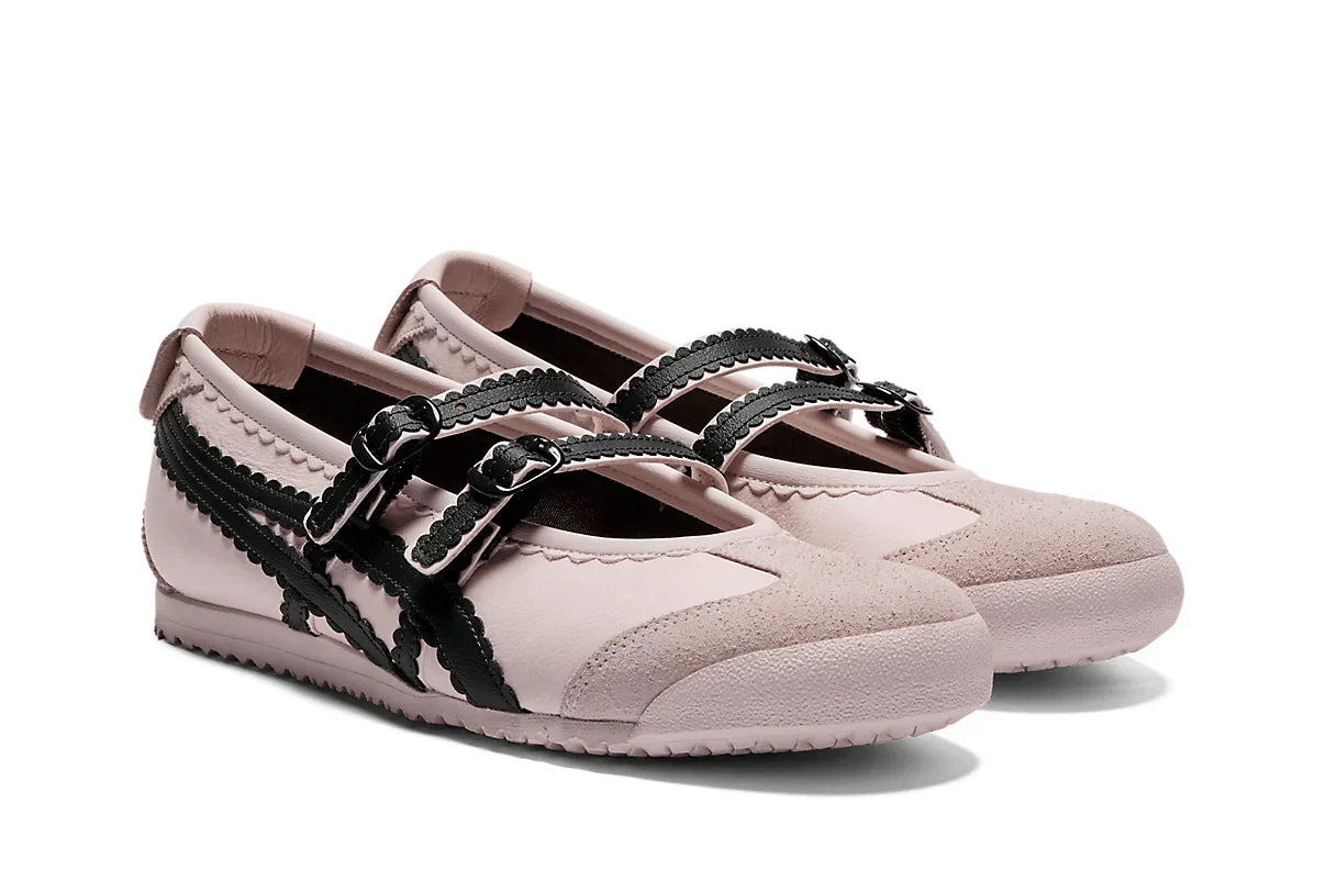 Tênis Onitsuka Tiger Mexico 66 TGRS Crystal Pink/Graphite Grey Rosa vista superior