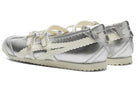 Tênis Onitsuka Tiger Mexico 66 TGRS Silver Cream Prateado vista superior