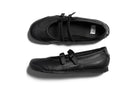 Tênis Onitsuka Tiger Mexico 66 TGRS Triple Black Preto detalhe do material
